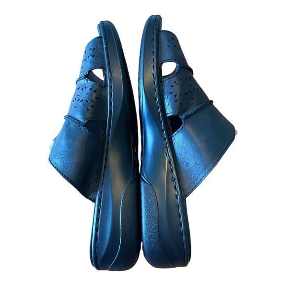 NWOB Propet Gertie CutOuts Slide Womens Size 10X(2E) Black Sandals WSO041LBLK - Picture 8 of 10